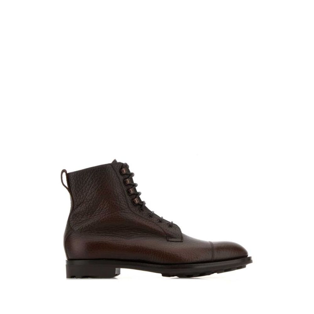 Edward Green Men Brown Leather Galway Ankle Boots